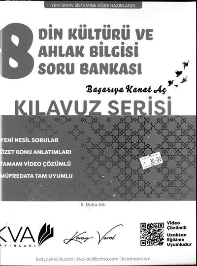 DİN KÜLTÜRÜ VE AHLAK BİLGİSİ SORU BANKASI KILAVUZ SERİSİ FotokoPink