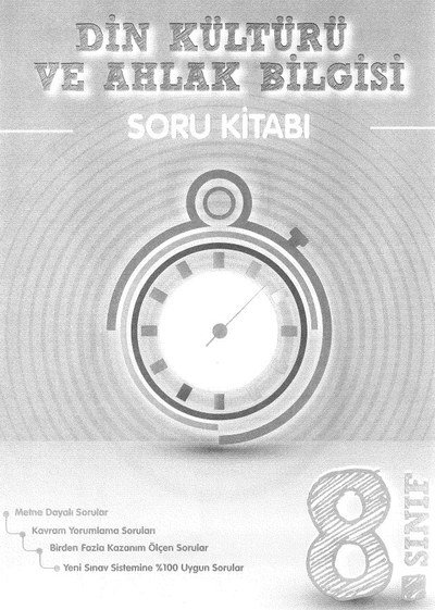 DİN KÜLTÜRÜ VE AHLAK BİLGİSİ SORU KİTABI FotokoPink