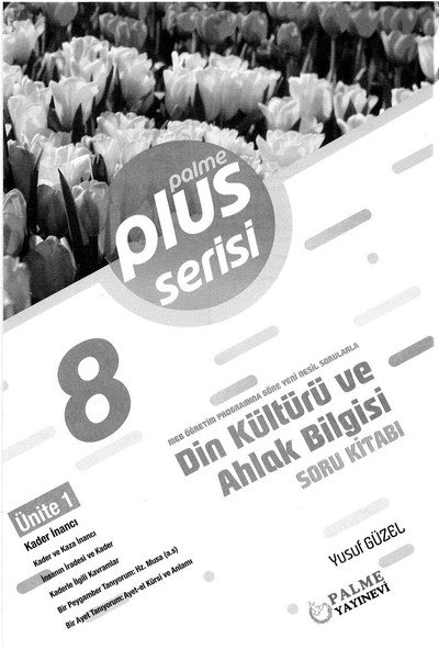 PLUS SERİSİ DİN KÜLTÜRÜ VE AHLAK BİLGİSİ SORU KİTABI FotokoPink