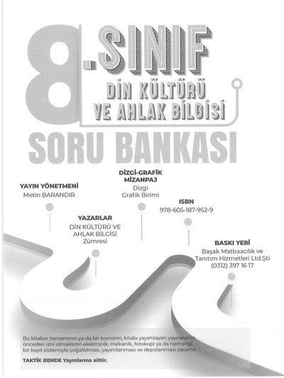 DİN KÜLTÜRÜ VE AHLAK BİLGİSİ SORU BANKASI FotokoPink