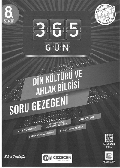 365 GÜN DİN KÜLTÜRÜ VE AHLAK BİLGİSİ SORU GEZEGENİ FotokoPink