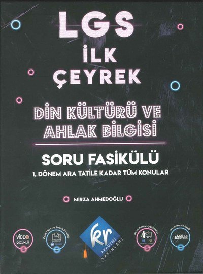 LGS İLK ÇEYREK DİN KÜLTÜRÜ VE AHLAK BİLGİSİ SORU FASİKÜLÜ