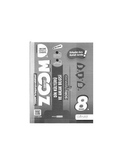 ZOOM SERİSİ DİN KÜLTÜRÜ VE AHLAK BİLGİSİ SORU BANKASI FotokoPink