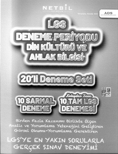 LGS DENEME PERİYODU DİN KÜLTÜRÜ VE AHLAK BİLGİSİ 20'Lİ DENEME FotokoPink