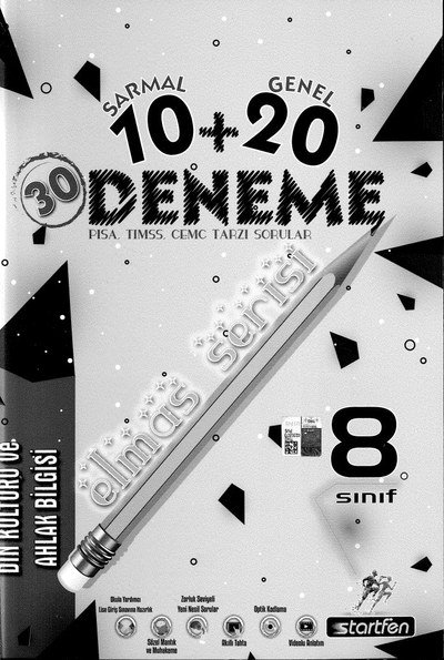 30 DENEME ELMAS SERİSİ DİN KÜLTÜRÜ VE AHLAK BİLGİSİ