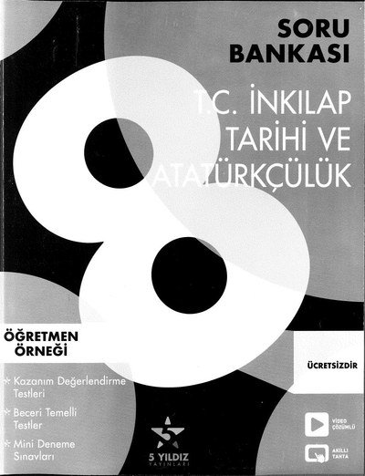T.C. İNKILAP TARİHİ VE ATATÜRKÇÜLÜK SORU BANKASI