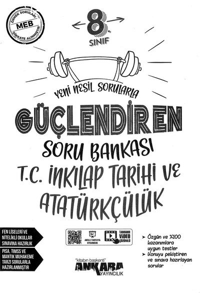 GÜÇLENDİREN T.C. İNKILAP TARİHİ VE ATATÜRKÇÜLÜK SORU BANKASI FotokoPink