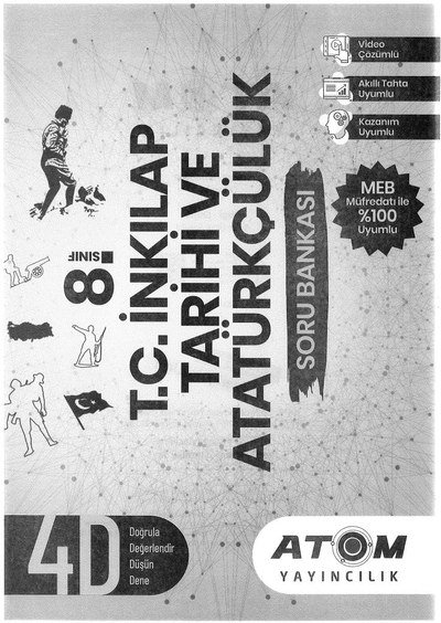 T.C. İNKILAP TARİHİ VE ATATÜRKÇÜLÜK SORU BANKASI FotokoPink