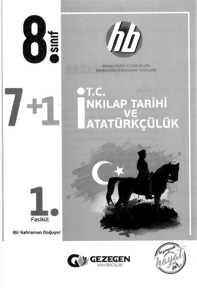 7+1 T.C. İNKILAP TARİHİ VE ATATÜRKÇÜLÜK 1. FASİKÜL FotokoPink