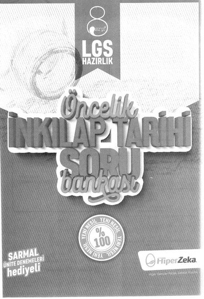 ÖNCELİK İNKİLAP TARİHİ SORU BANKASI