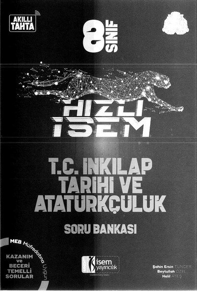 HIZLI İSEM T.C. İNKILAP TARİHİ VE ATATÜRKÇÜLÜK SORU BANKASI FotokoPink