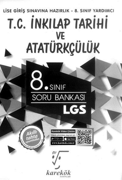 T.C. İNKİLAP TARİHİ VE ATATÜRKÇÜLÜK SORU BANKASI LGS FotokoPink