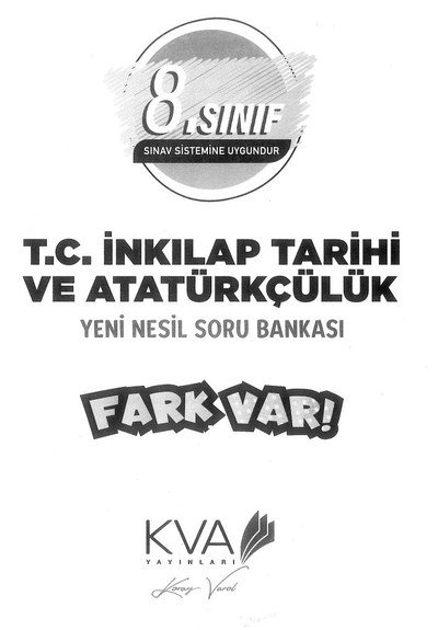 T.C. İNKILAP TARİHİ VE ATATÜRKÇÜLÜK YENİ NESİL SORU BANKASI FotokoPink