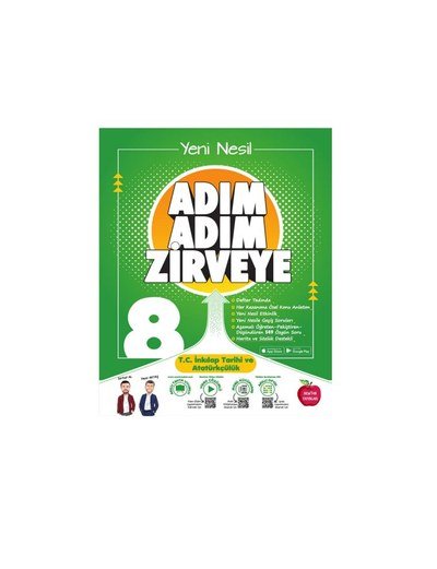 YENİ NESİL ADIM ADIM ZİRVEYE İNKILAP TARİHİ VE ATATÜRKÇÜLÜK FotokoPink