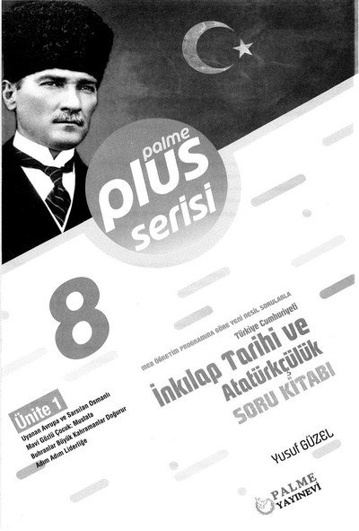 PLUS SERİSİ T.C. İNKILAP TARİHİ VE ATATÜRKÇÜLÜK SORU KİTABI FotokoPink