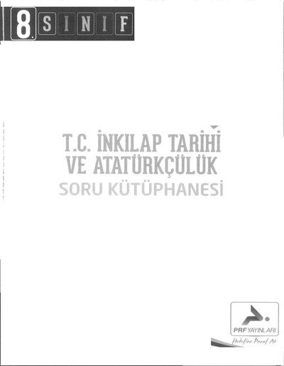 T.C. İNKILAP TARİHİ VE ATATÜRKÇÜLÜK SORU KÜTÜPHANESİ FotokoPink