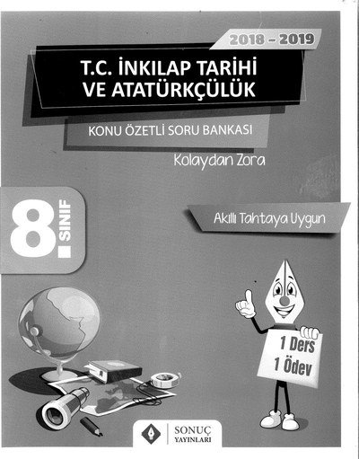 T.C. İNKILAP TARİHİ VE ATATÜRKÇÜLÜK KONU ÖZETLİ SORU BANKASI FotokoPink