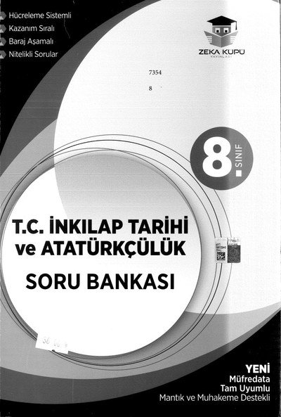 T.C. İNKILAP TARİHİ VE ATATÜRKÇÜLÜK SORU BANKASI FotokoPink