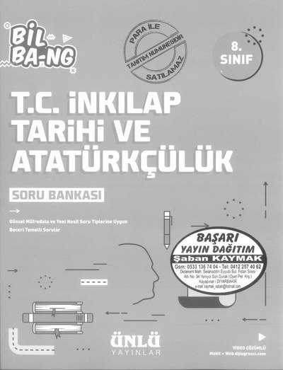 T.C İNKILAP TARİHİ VE ATATÜRKÇÜLÜK SORU BANKASI FotokoPink