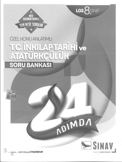 ÖZEL KONU ANLATIMLI T.C. İNKILAP TARİHİ VE ATATÜRKÇÜLÜK SORU BANKASI FotokoPink