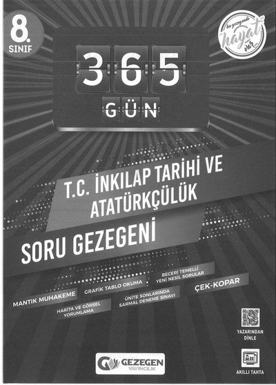 365 GÜN T.C. İNKILAP TARİHİ VE ATATÜRKÇÜLÜK SORU GEZEGENİ FotokoPink