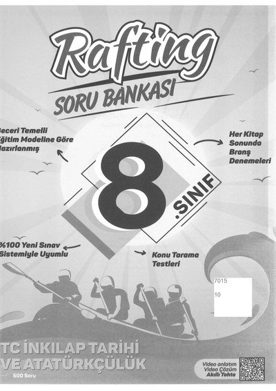 RAFTİNG SORU BANKASI T.C. İNKILAP TARİHİ VE ATATÜRKÇÜLÜK FotokoPink