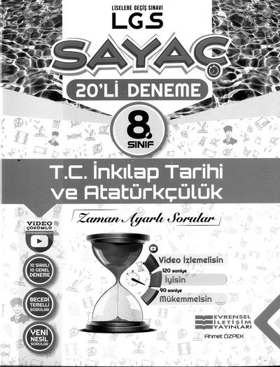 LGS SAYAÇ 20'Lİ DENEME T.C. İNKILAP TARİHİ VE ATATÜRKÇÜLÜK FotokoPink