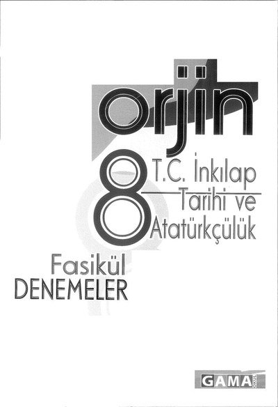 ORJİN T.C. İNKILAP TARİHİ VE ATATÜRKÇÜLÜK FASİKÜL DENEMELER FotokoPink