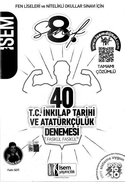 40 T.C. İNKILAP TARİHİ VE ATATÜRKÇÜLÜK DENEMESİ FASİKÜL FASİKÜL FotokoPink