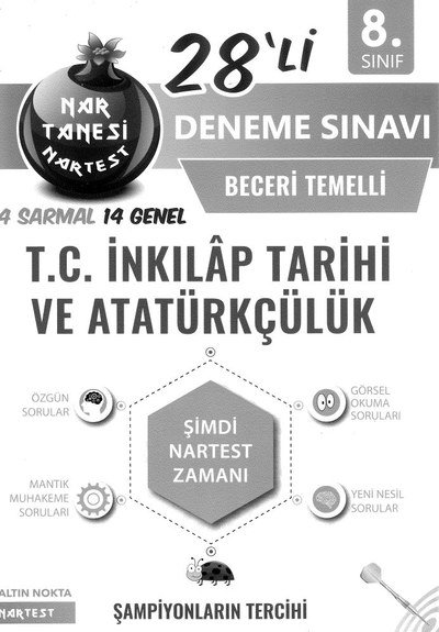 28'Lİ DENEME SINAVI T.C. İNKILAP TARİHİ VE ATATÜRKÇÜLÜK