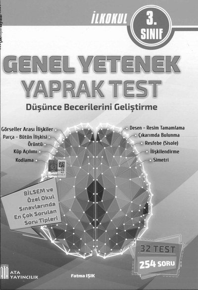 GENEL YETENEK DÜŞÜNCE BECERİLERİNİ GELİŞTİRME FotokoPink