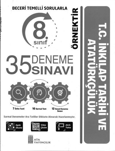 35 DENEME SINAVI T.C. İNKILAP TARİHİ VE ATATÜRKÇÜLÜK FotokoPink