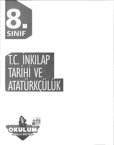 T.C. İNKILAP TARİHİ VE ATATÜRKÇÜLÜK OKULUM AKILLI DEFTER FotokoPink