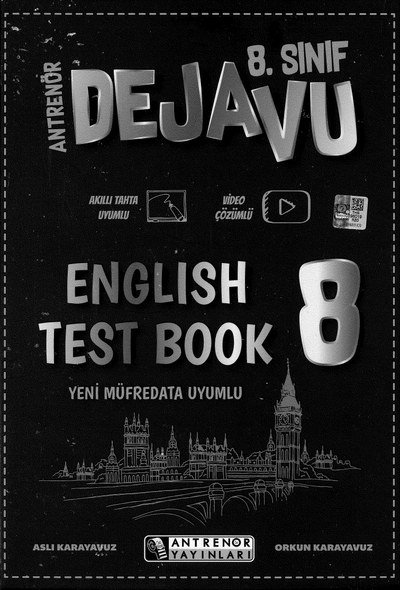 ANTRENÖR DEJAVU ENGLISH TEST BOOK
