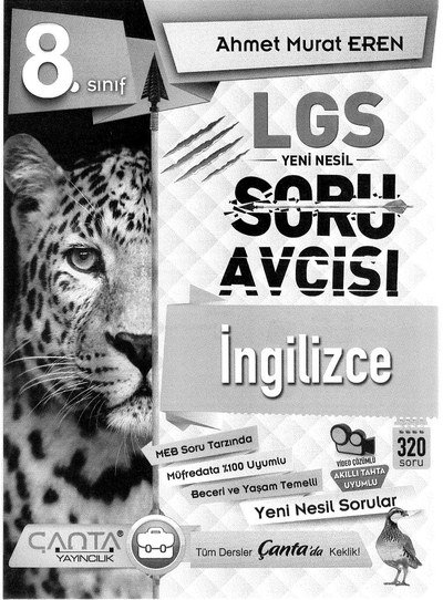 LGS YENİ NESİL SORU AVCISI İNGİLİZCE FotokoPink
