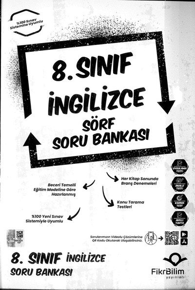 İNGİLİZCE SÖRF SORU BANKASI FotokoPink