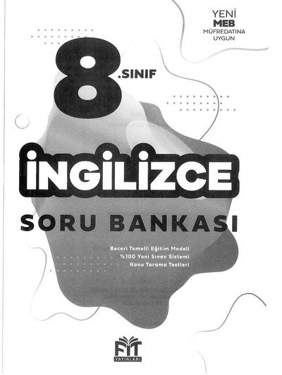 İNGİLİZCE SORU BANKASI FotokoPink