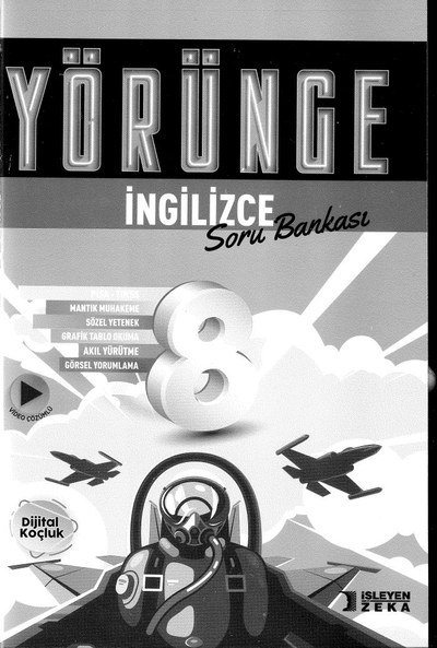 YÖRÜNGE İNGİLİZCE SORU BANKASI