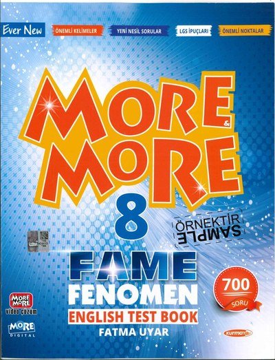 MORE MORE FAME FENOMEN ENGLISH TEST BOOK FotokoPink