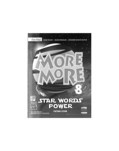 MORE MORE STAR WORDS POWER FotokoPink
