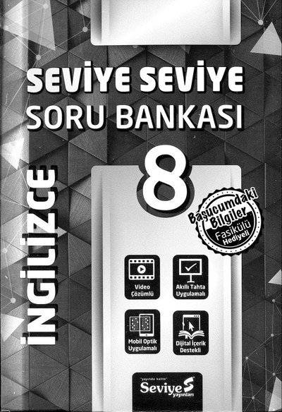 SORU BANKASI SEVİYE SEVİYE İNGİLİZCE FotokoPink