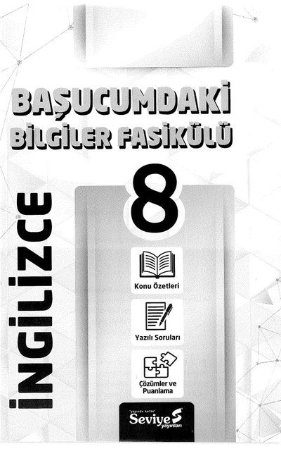 BAŞUCUMDAKİ BİLGİLER FASİKÜLÜ İNGİLİZCE