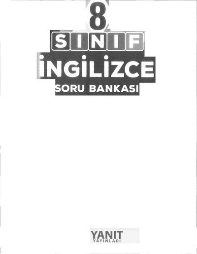 İNGİLİZCE SORU BANKASI