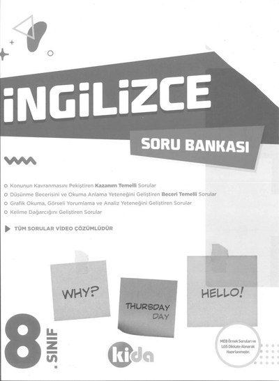 İNGİLİZCE SORU BANKASI FotokoPink