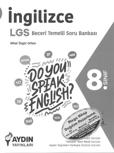 İNGİLZİCE LGS BECERİ TEMELLİ SORU BANKASI FotokoPink