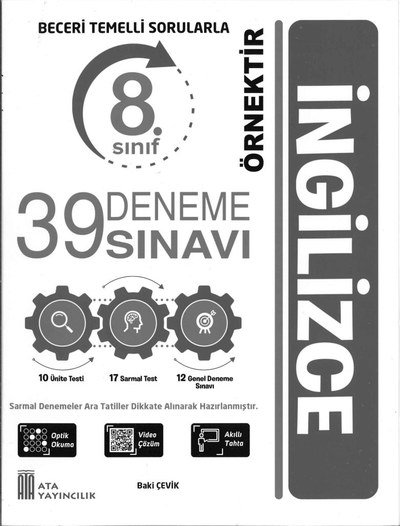 39 DENEME SINAVI İNGİLİZCE FotokoPink