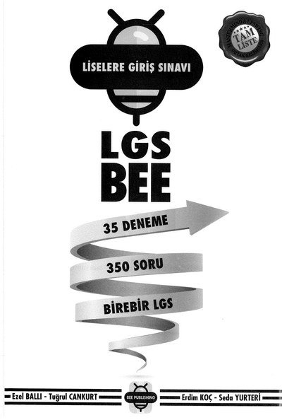 LİSELERE GİRİŞ SINAVI LGS BEE 35 DENEME FotokoPink
