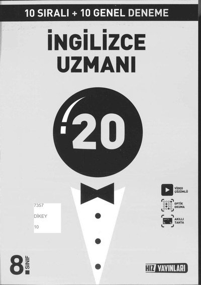 20 DENEME İNGİLZİCE UZMANI