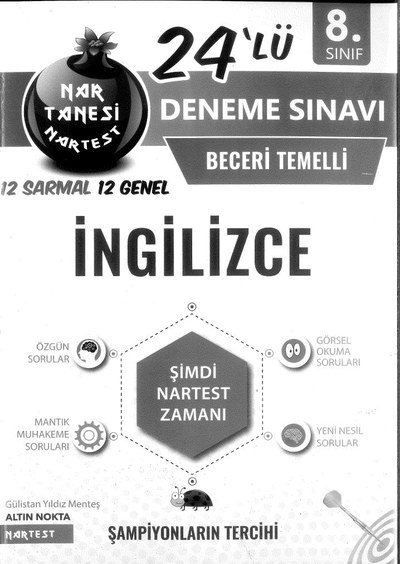 24'LÜ DENEME SINAVI BECERİ TEMELLİ İNGİLİZCE