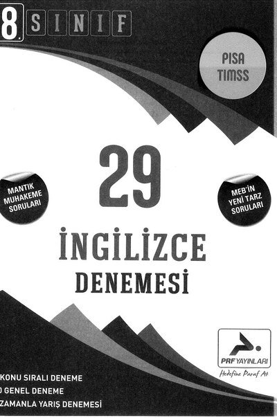 29 İNGİLİZCE DENEMESİ FotokoPink